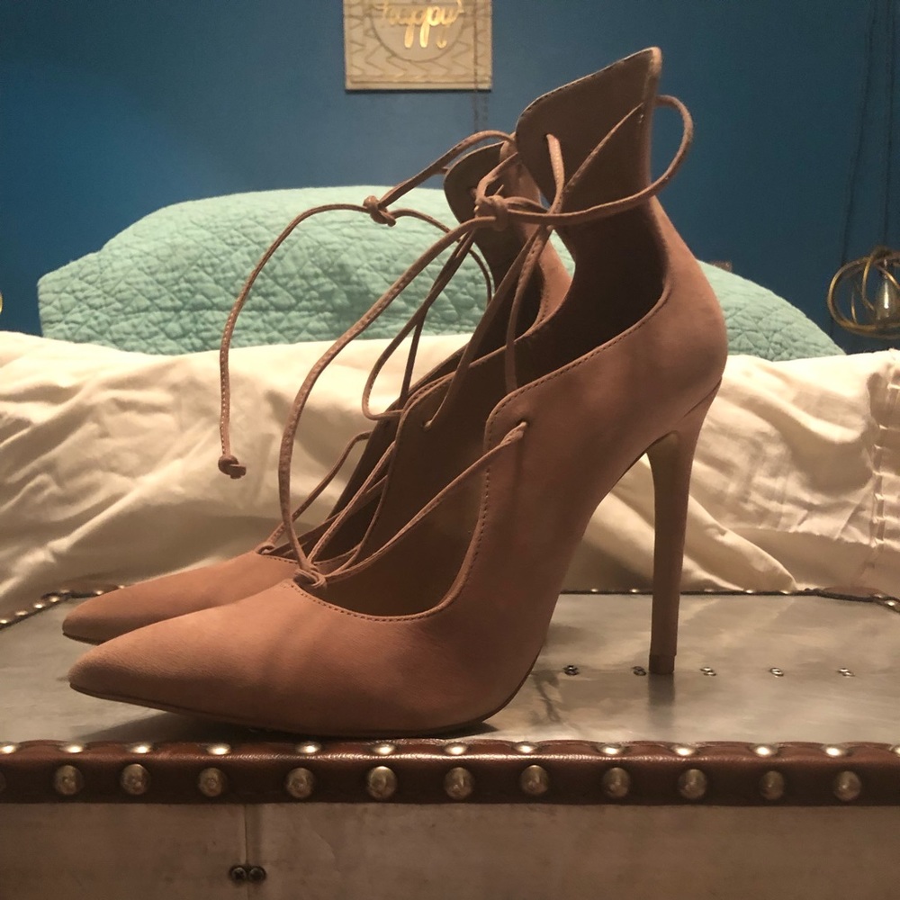 Aldo strappy stiletto heels